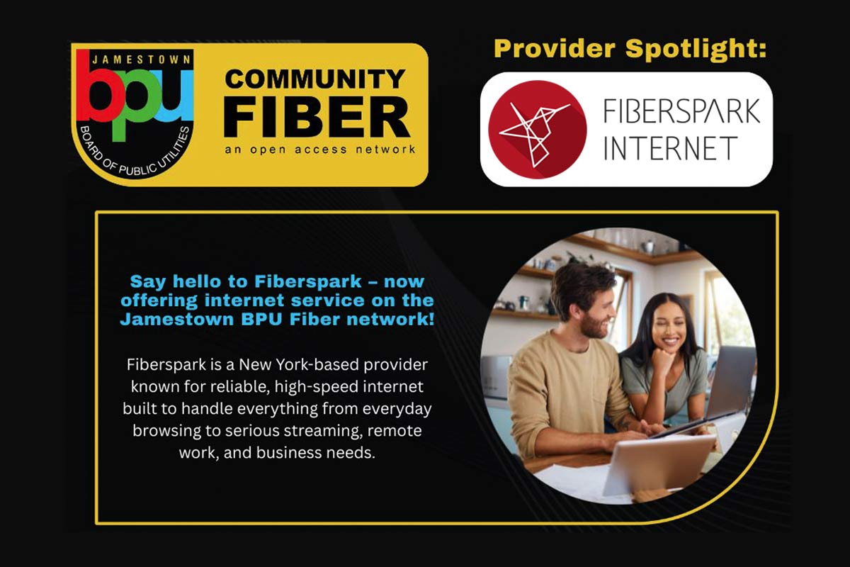 Jamestown BPU Launches Community Fiber Network